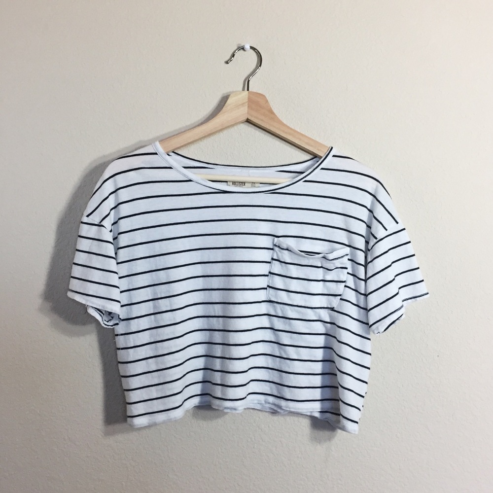 Striped Crop Top from Hollister